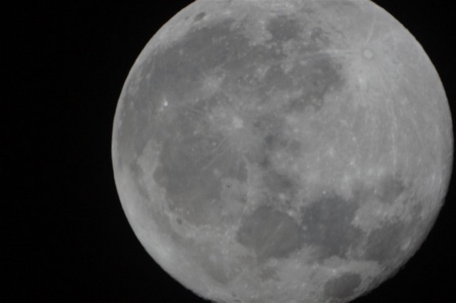 Actual picture of the moon with my NEX3 and Telescope
